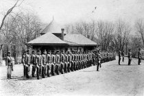 SVA cadets on parade